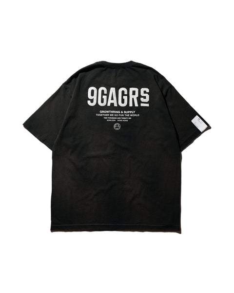 9GAG x GRS sunfaded distressed t-shirt