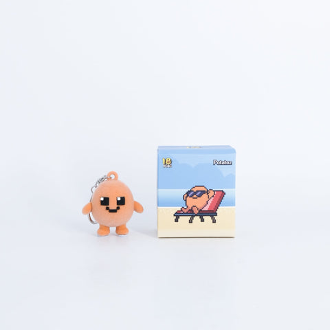 Potatoz burnt butt keychain