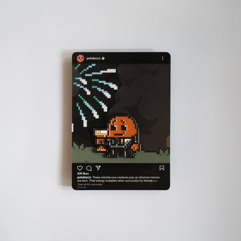 Leonardo Potatoz Dicaprio Cheers pin