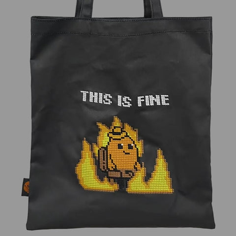 I'm Fine Potatoz tote bag