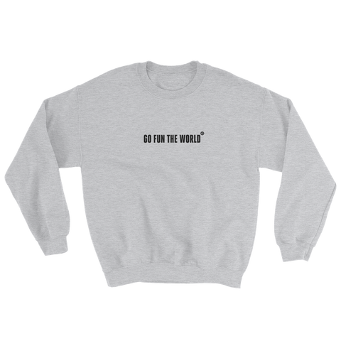 Go Fun The World Mediocre Grey Sweater - 9GAG Shop