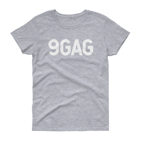 9GAG Trending Grey logo Women's Tee - 9GAG Shop