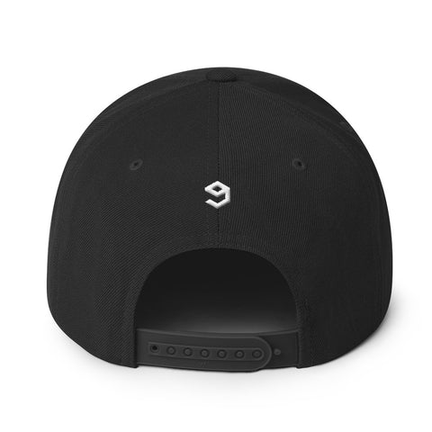 9GAG embroidered snapback hat