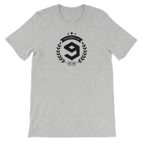9GAG University Tee in Prof. Grey color 